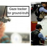 Estimating Visual Attention from a head-mounted IMU